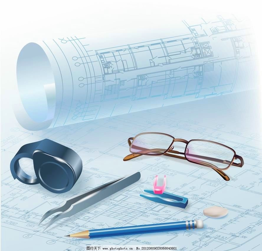 建筑工程圖紙、辦公用品與園林景觀工程設計的融合之道